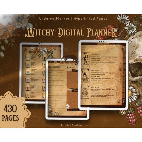 Witchy Digital Planner