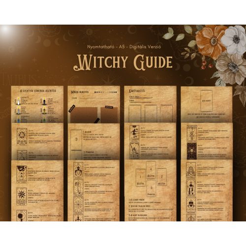 Witchy Guide - Nyomtatható (magyar)